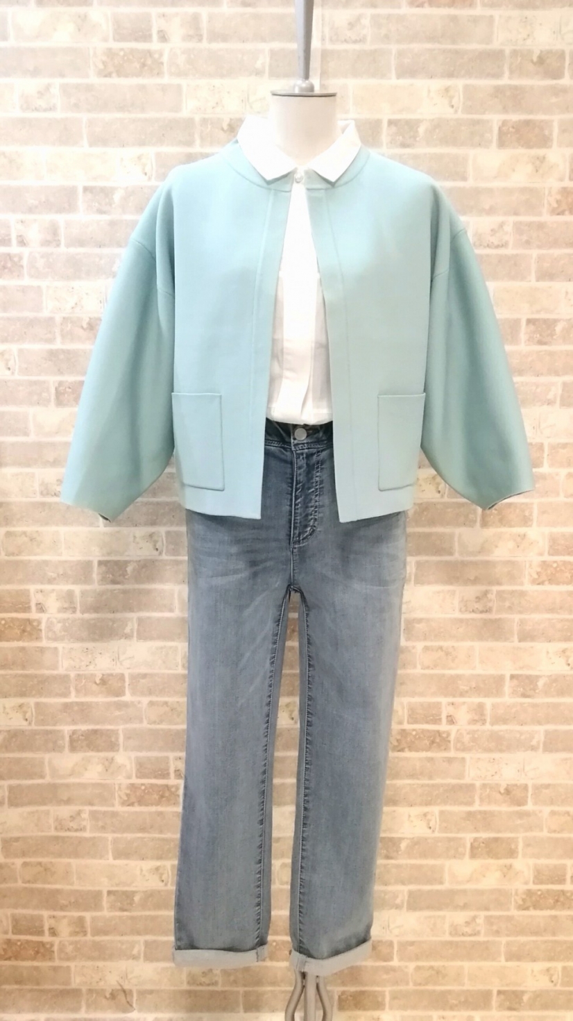 パシオーネ.きれいめジャケット×デニムが入荷しました♡~【品切れ】