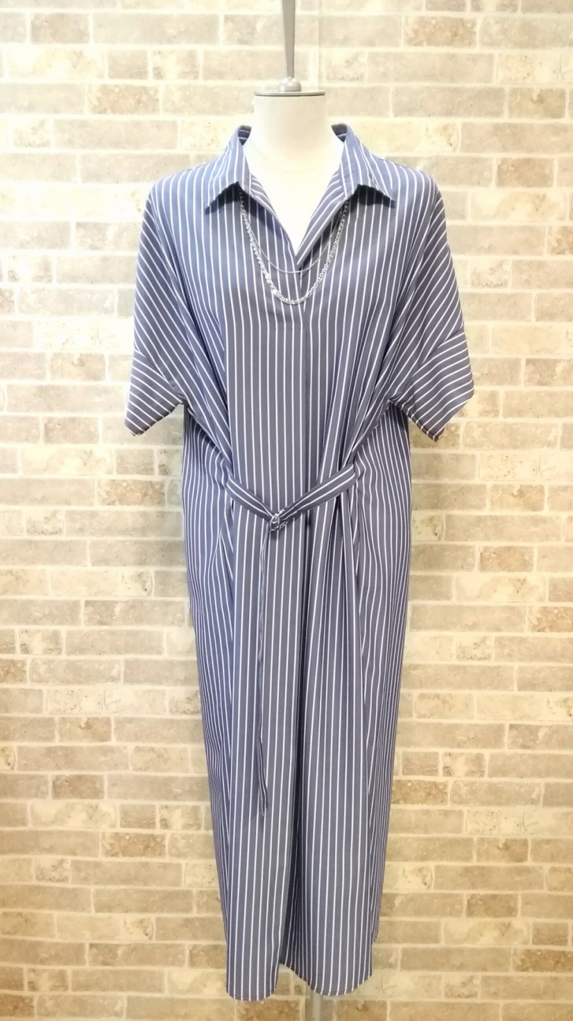 stola.ストライプ柄シャツワンピースが入荷しました♡