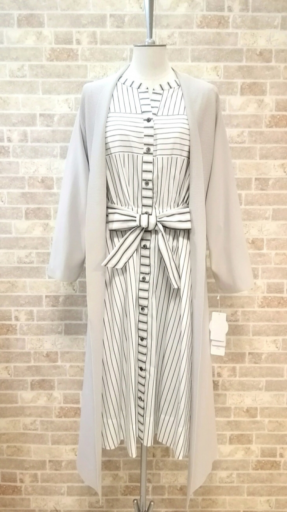 JUNO.大人可愛いストライプ柄ワンピースが入荷しました♡