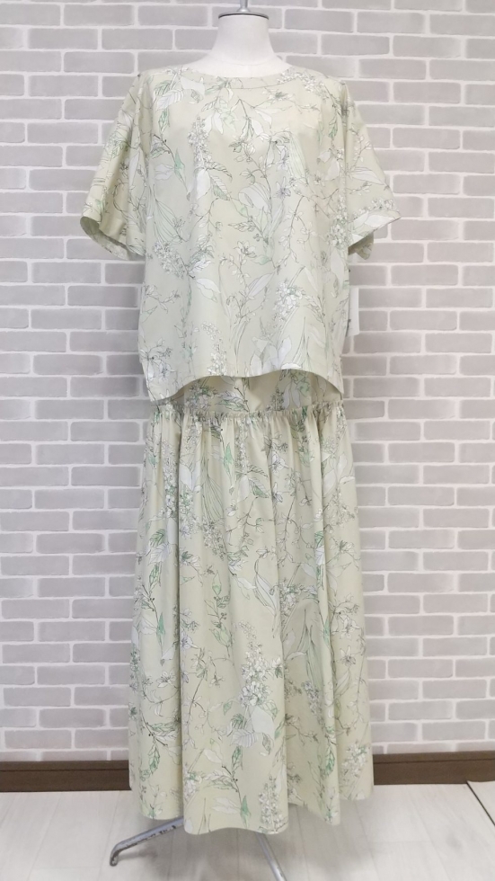 QTUME花柄セットアップ入荷🌼