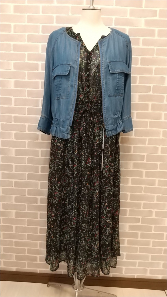 花柄ワンピース入荷🌼